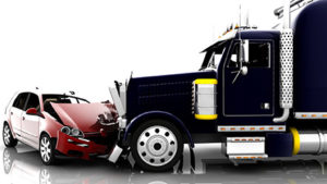 Large Truck Accident Lawyer Scottsdale AZ- semi crashed into car
