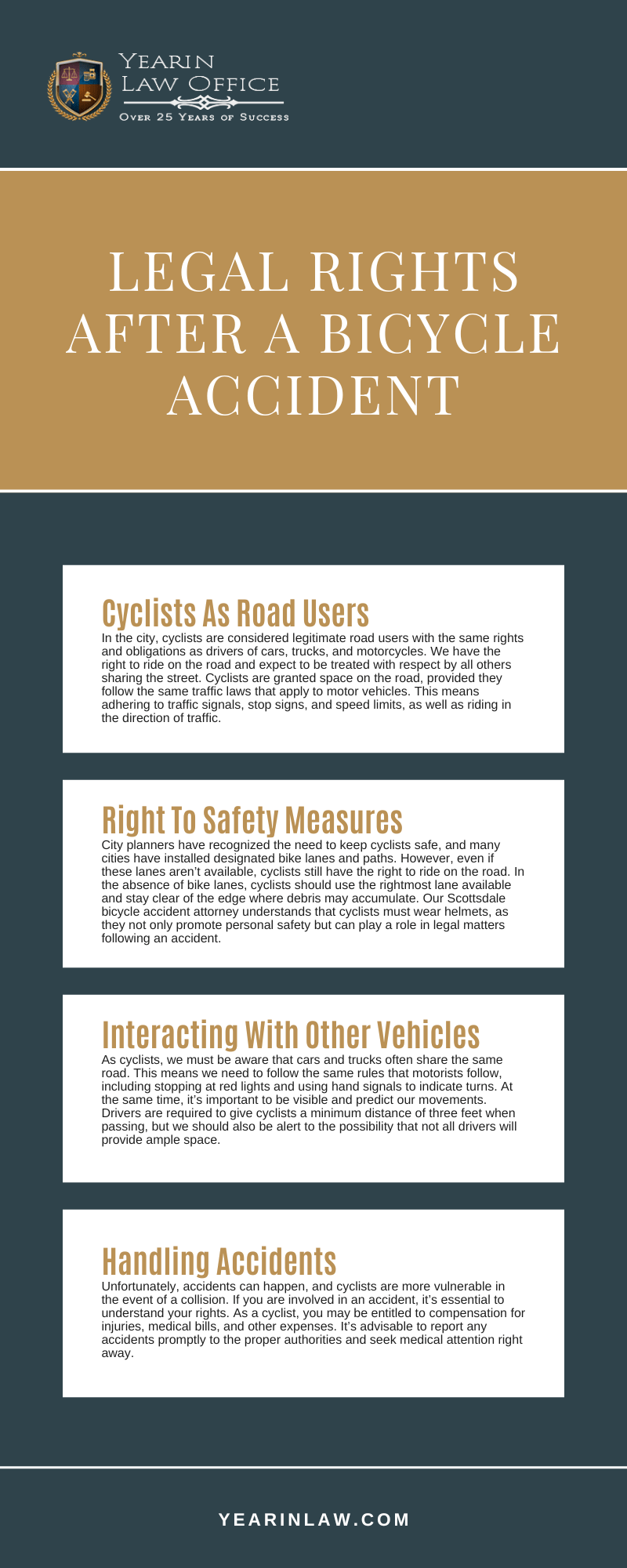 Legal Rights After A Bicycle Accident Infographic